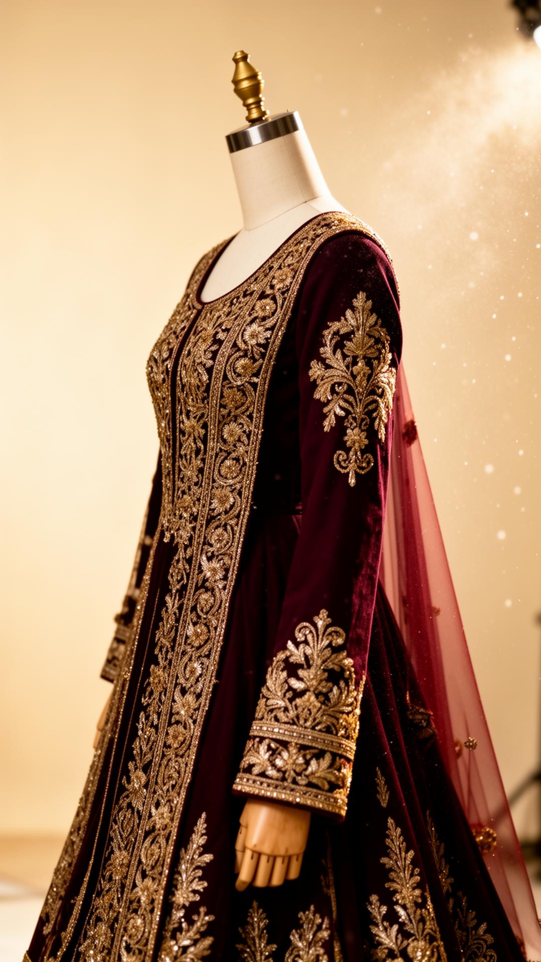Bespoke Pakistani bridal couture